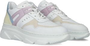 Piedi Nudi 42115 101 Bianco glicine Sneakers Dames sneaker Witte sneaker Lage sneaker – Sneaker