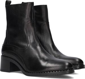 Piedi Nudi 2746-01 Enkellaarsjes Enkelboots met rits Dames Zwart