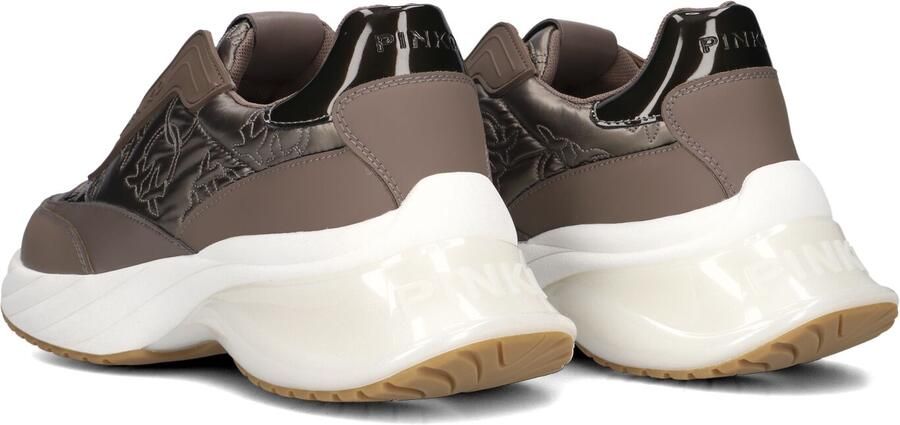 PINKO Lage Sneakers Dames Ariel 19 Maat: 38 Materiaal: Leatherlook Kleur: Bruin - Foto 4