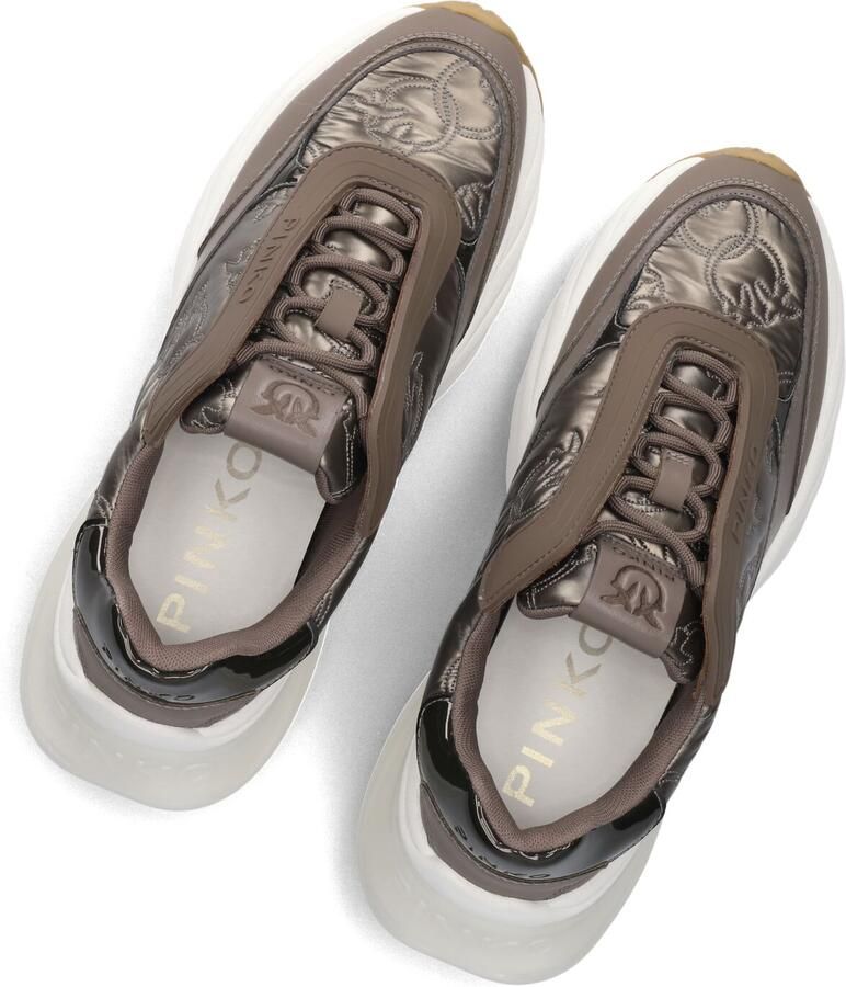 PINKO Lage Sneakers Dames Ariel 19 Maat: 38 Materiaal: Leatherlook Kleur: Bruin - Foto 2