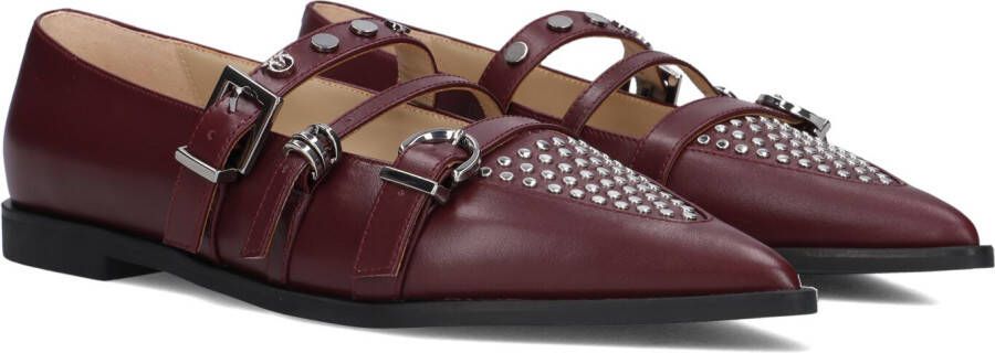 Pinko Zulema 02 Ballerina's Dames Bordeaux