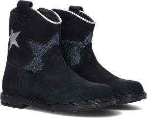 Pinocchio P1697 Enkellaarsjes Enkelboots met rits Meisjes Blauw