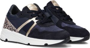 Pinocchio P1730 Lage sneakers Leren Sneaker Meisjes Blauw