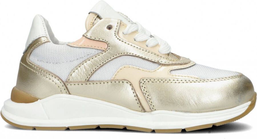 Pinocchio P1447 Lage sneakers Leren Sneaker Meisjes Goud