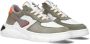 Pinocchio P1090 Lage sneakers Leren Sneaker Jongens Groen - Thumbnail 1