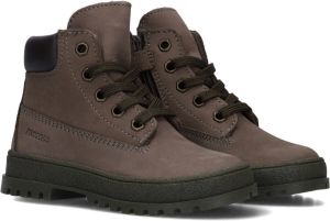 Pinocchio P1706 Veterboots Laarzen Met Veters Jongens Groen