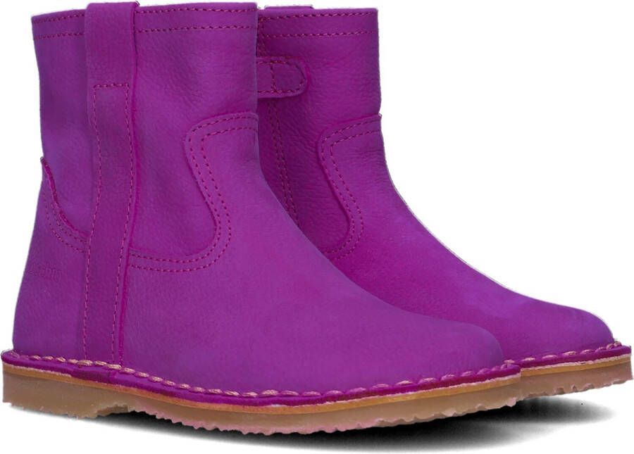 Pinocchio P1603 Enkellaarsjes Enkelboots met rits Meisjes Paars