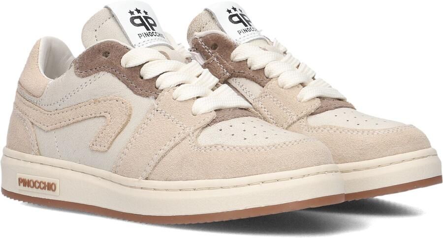 Pinocchio Sneakers P1015 Leren Lage sneakers Beige