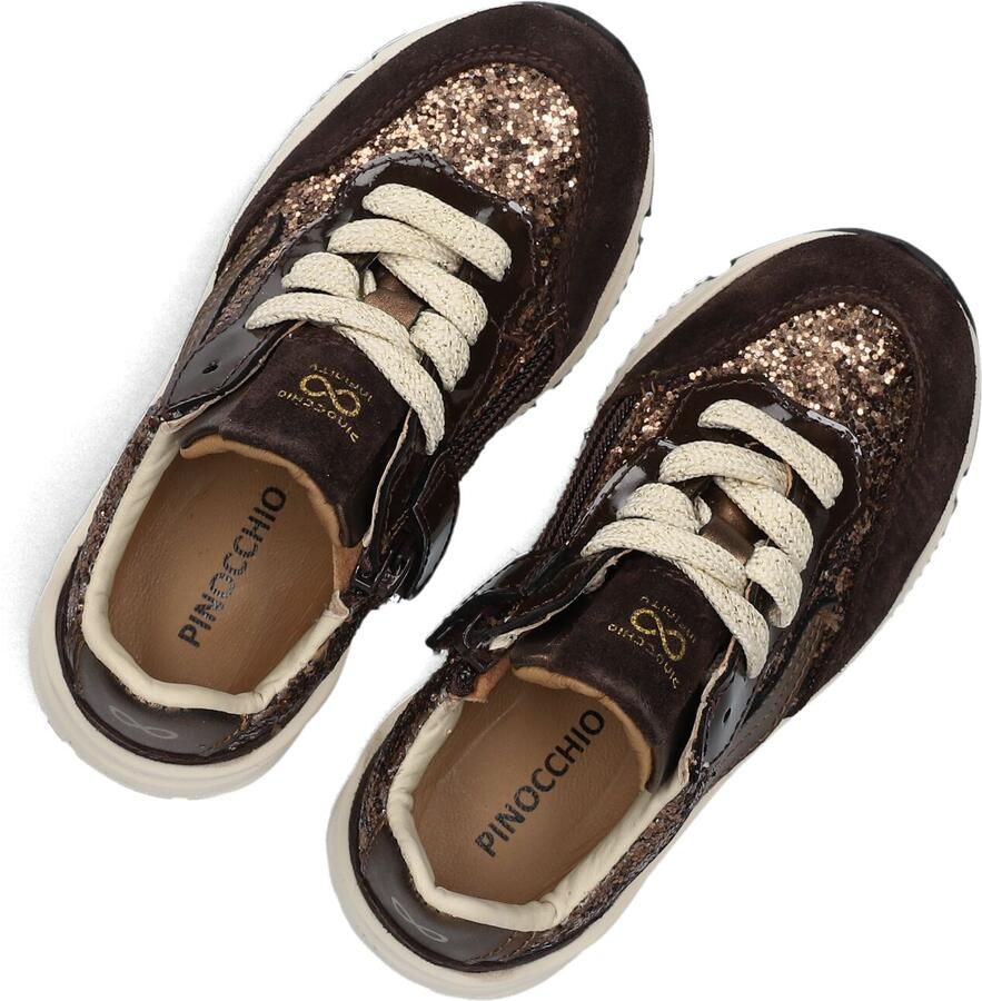 Pinocchio P1117 Sneakers Meisjes Bruin - Foto 2