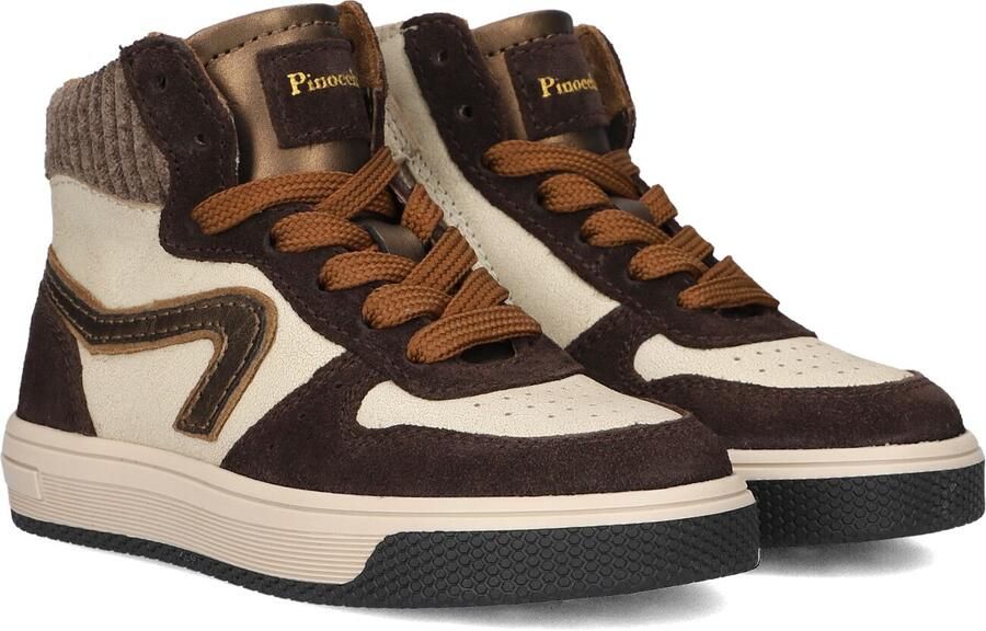 Pinocchio P1301 Sneakers Jongens Bruin