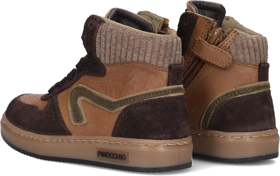 Pinocchio P1803 Sneakers Jongens Camel - Foto 4