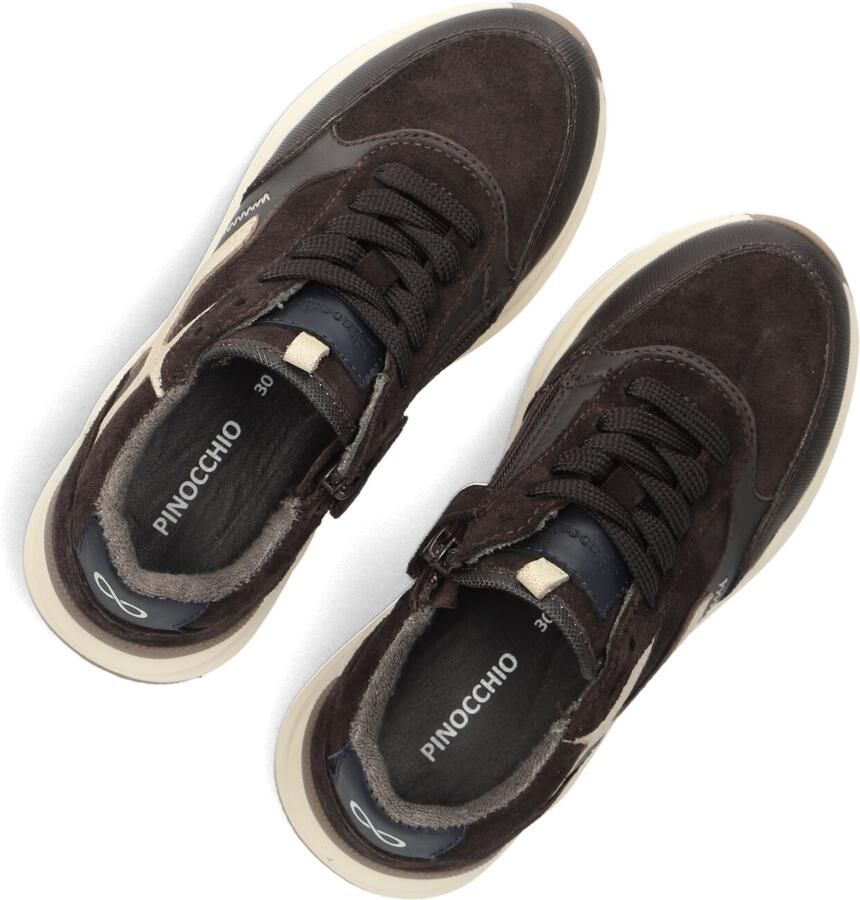 Pinocchio P1821 Sneakers Jongens Bruin - Foto 2