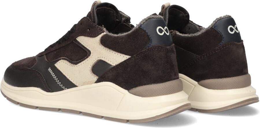Pinocchio P1821 Sneakers Jongens Bruin - Foto 4
