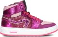 Pinocchio P1765 Sneakers Meisjes Leren Sneaker Roze - Roze