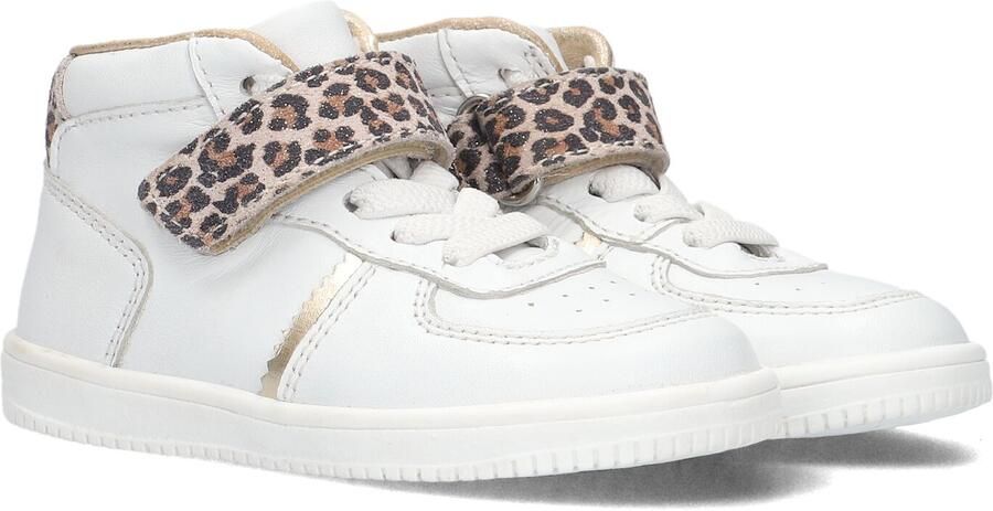 Pinocchio F1551 Hoge sneakers Leren Sneaker Unisex Wit