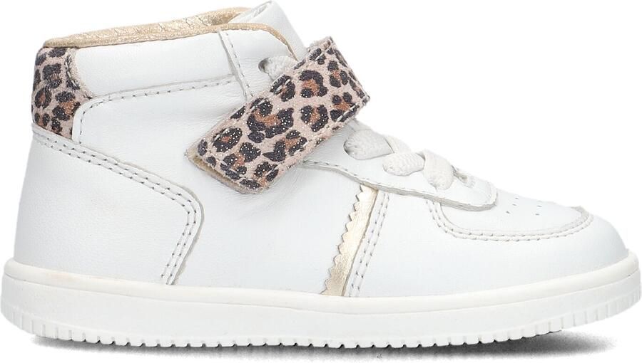 Pinocchio F1551 Hoge sneakers Leren Sneaker Unisex Wit