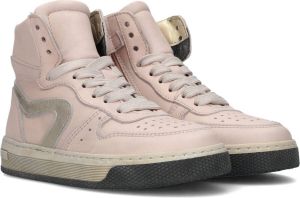 Pinocchio P1301 Hoge sneakers Leren Sneaker Roze