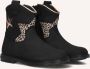 Pinocchio P1697 Enkellaarsjes Enkelboots met rits Meisjes Kids Zwart - Thumbnail 1
