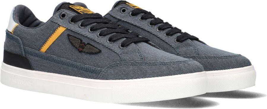 PME Legend Heren Sneakers Aztecor Denim Jeansblauw