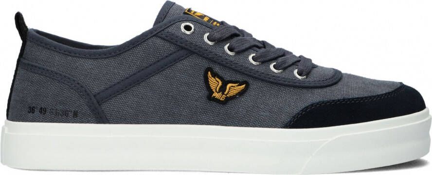 PME Legend Sneakers Beechburd Washed canvas Suede Navy (PBO2203240 599)