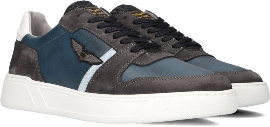 PME Legend Freightman Sneakers blauw Imitatieleer Heren