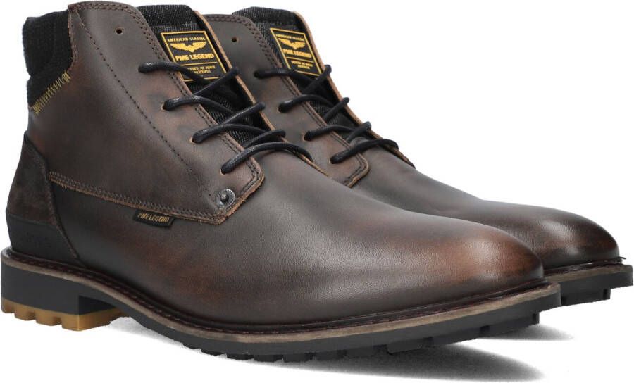 PME Legend Huffster Veterboots Laarzen Met Veters Heren Bruin