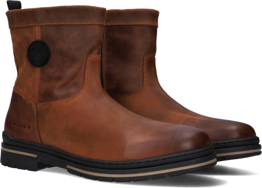 PME Legend Fairsky Enkelboots Enkellaarsjes Heren Cognac