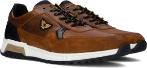 PME Legend Valkman Lage sneakers Leren Sneaker Heren Cognac
