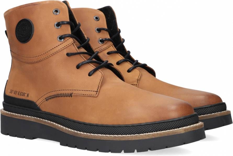 PME Legend Bellcrank Veterboots Laarzen Met Veters Heren Cognac