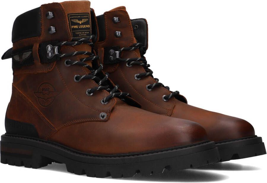 PME Legend Expeditor Veterboots Laarzen Met Veters Heren Cognac