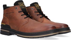 PME Legend Fleetman Veterboots Laarzen Met Veters Heren Cognac