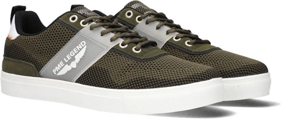 PME Legend Avizer Sneakers groen Imitatieleer