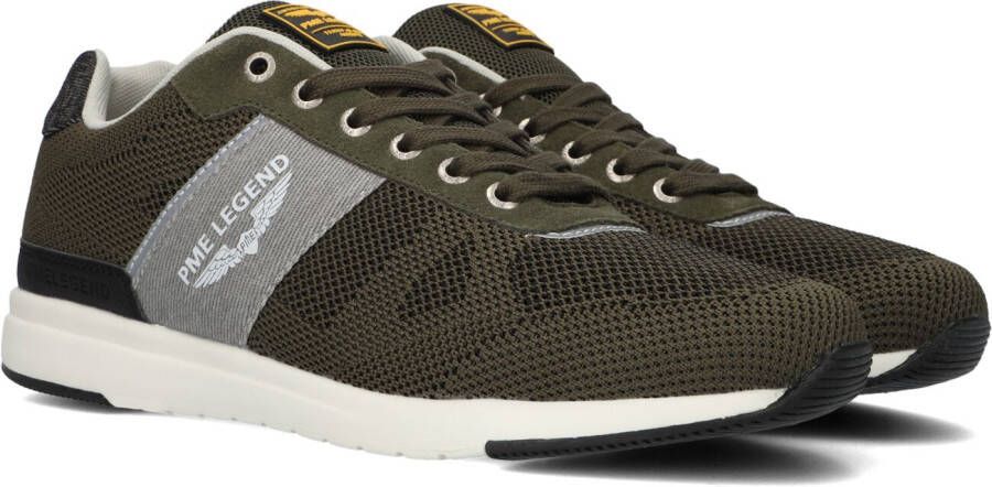 PME Legend Sneakers Dornierer Heavy knit Suede Khaki (PBO2203260 8208)