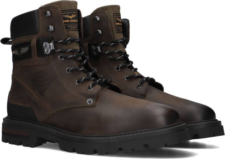 PME Legend Expeditor Veterboots Laarzen Met Veters Heren Groen