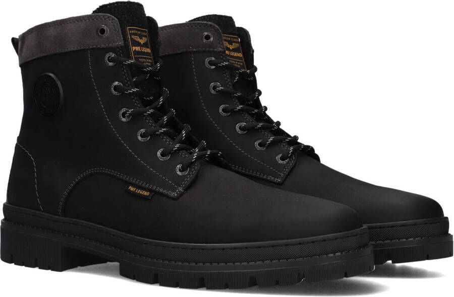 PME Legend Lexingter Veterboots Laarzen Met Veters Heren Zwart