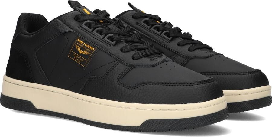 P.M.E. Porter CS-10 Black A00 Sneakers Zwart Leer Heren Zwart