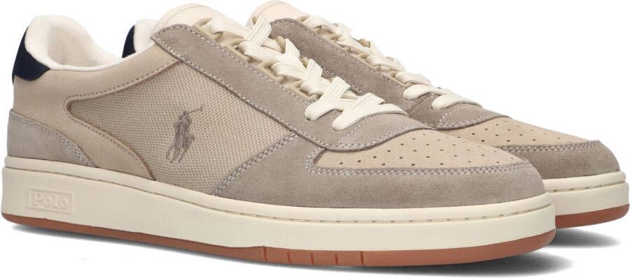 POLO RALPH LAUREN Ralph Lauren Lage Sneakers Heren Polo Crt Pp Maat: 43 Materiaal: Leer Kleur: Beige