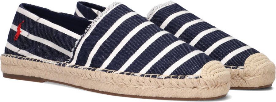 POLO RALPH LAUREN Ralph Lauren Instappers Heren Cevio Maat: 46 Materiaal: Canvas Kleur: Blauw
