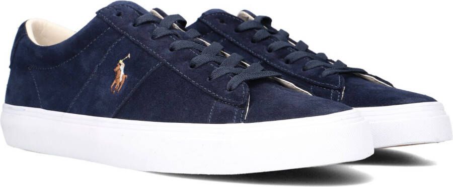 Polo Ralph Lauren Blauwe Lage Sneakers Sayer Sneaker Low