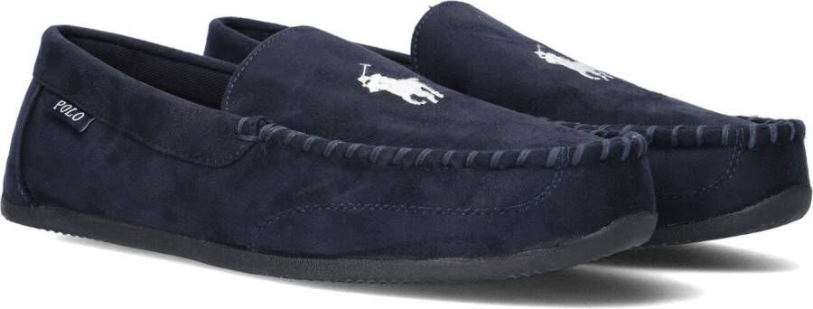 POLO RALPH LAUREN Ralph Lauren Pantoffels Heren Declan Rf103256 Maat: 40 Materiaal: Suèdelook Kleur: Blauw