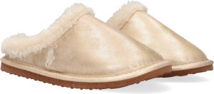 Polo Ralph Lauren Gouden Pantoffels Charlotte Scuff