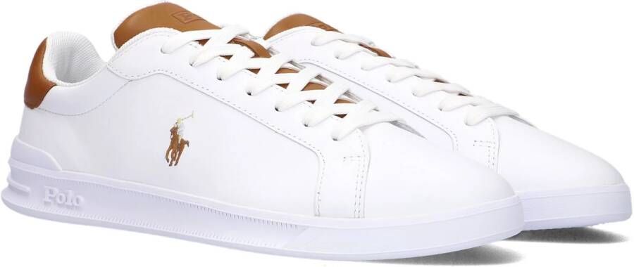 POLO RALPH LAUREN Ralph Lauren Lage Sneakers Heren Hrt Court Ii Maat: 47 Materiaal: Leer Kleur: Wit