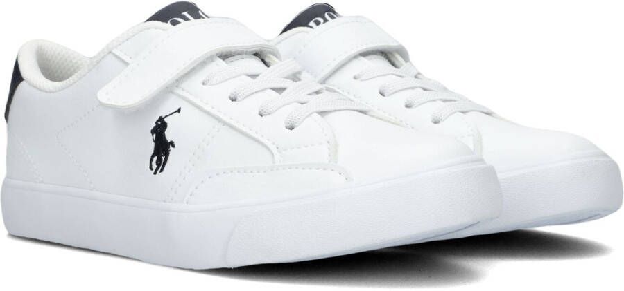 Ralph Lauren Polo Theron V PS White Navy kleuter sneakers