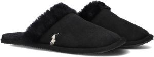 Polo Ralph Lauren Zwarte Pantoffels Summit Scuff Ii