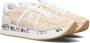 Premiata Beige Sneakers met Suède en Geperforeerde Details Beige Dames - Thumbnail 1