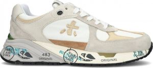 Premiata Beige Lage Sneakers Mase d