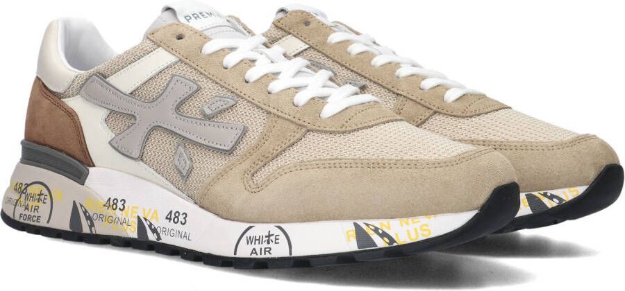 PREMIATA Lage Sneakers Heren Mick Maat: 44 Materiaal: Suède Kleur: Beige