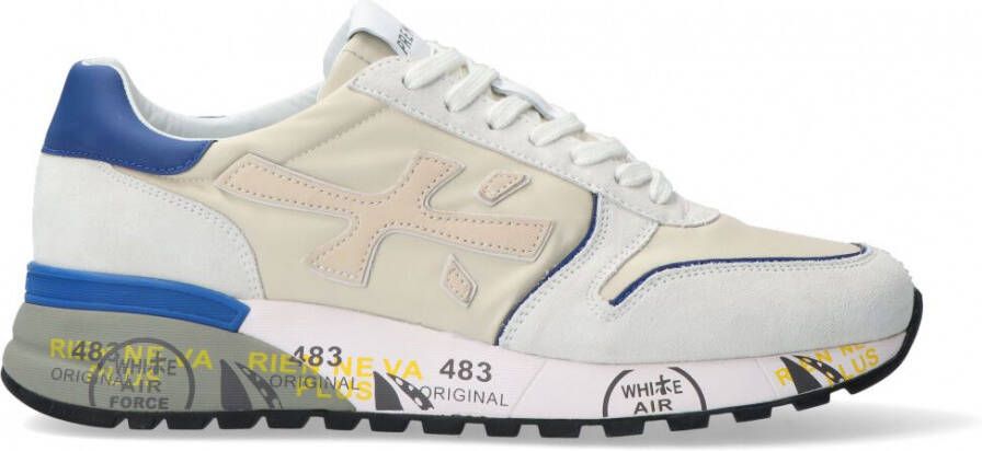 Premiata Heren Sneakers in Suede (Wit) - Schoenen.nl