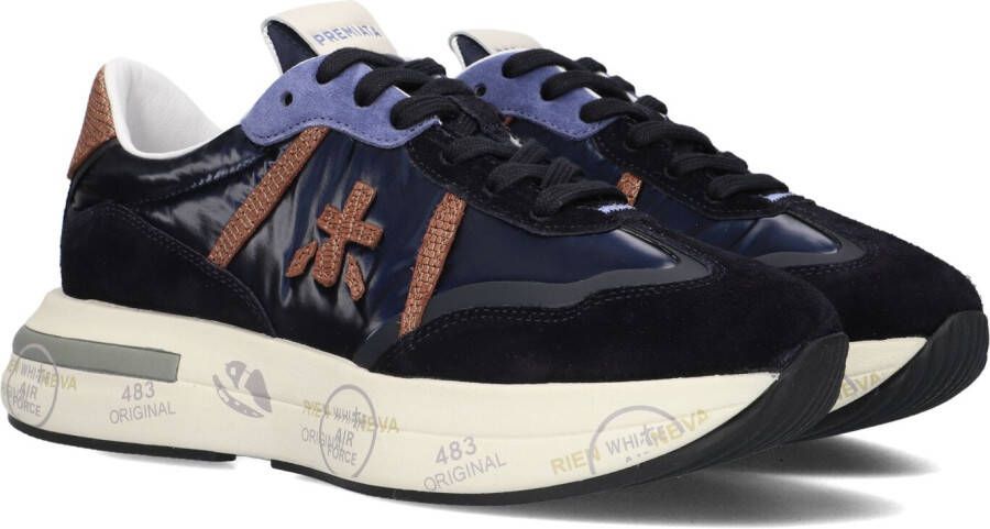 Premiata Stijlvolle Cassie Sneakers voor modieuze vrouwen Blue Dames