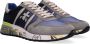 Premiata Grijze Lander Sneakers met Gekleurde Zool Multicolor Heren - Thumbnail 1